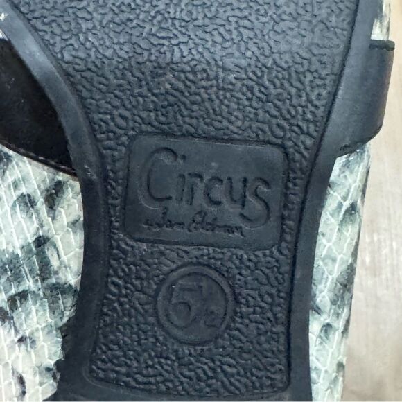 Circus Sam Edelman Snakeskin Loafers Shoes Women’s 5 1/2 5.5 - Picture 4 of 4